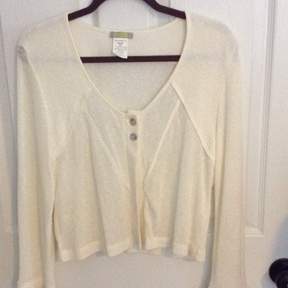 Dolcezza "XL" sweater, Classy, Quiet Lux, Chic, Bohemian, Lightweight, Cabincore